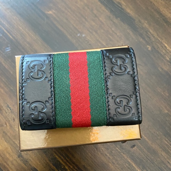 Gucci Accessories - Gucci Key holder With green & red  sherryline